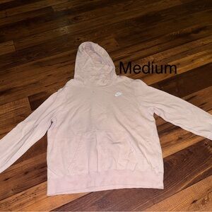 Nike Pink Hoodie Sweatshirt Casual Comfort